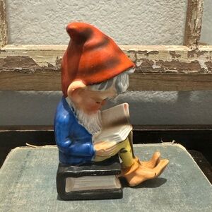Vintage Gnome Goebel Book End